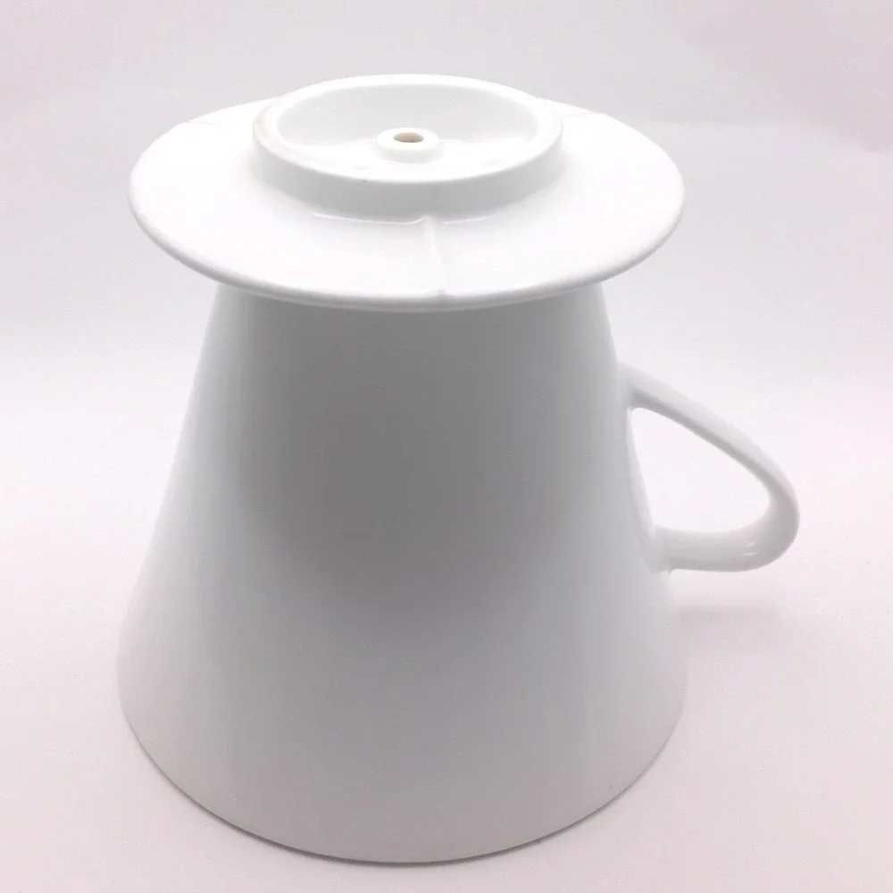 Melitta Coffee Dripper 103 White Ceramic Pour Over Brewer Cone Mint Condition